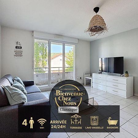 Apartamento Sejour Cosy - Lit 180X200 - Wifi - Parking Clermont-Ferrand Exterior foto